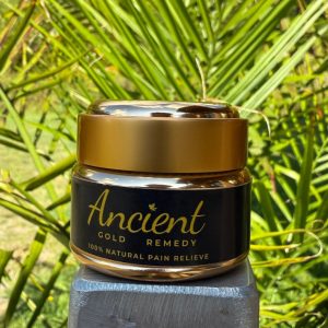 Ancient Gold Remedy balm jar
